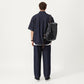 Men's Short Sleeve Button Front Shirt with Chest Pocket and Relaxed Fit