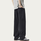 Men's Straight Leg Relaxed Fit Woven Pants with Clean Seam Finish