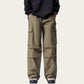Men's Relaxed Fit Utility Cargo Pants with Multi Pocket Design