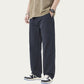 Men's Straight Leg Woven Pants with Minimal Utility Pocket