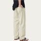 Men's Straight Leg Woven Track Pants with Side Seam Detail