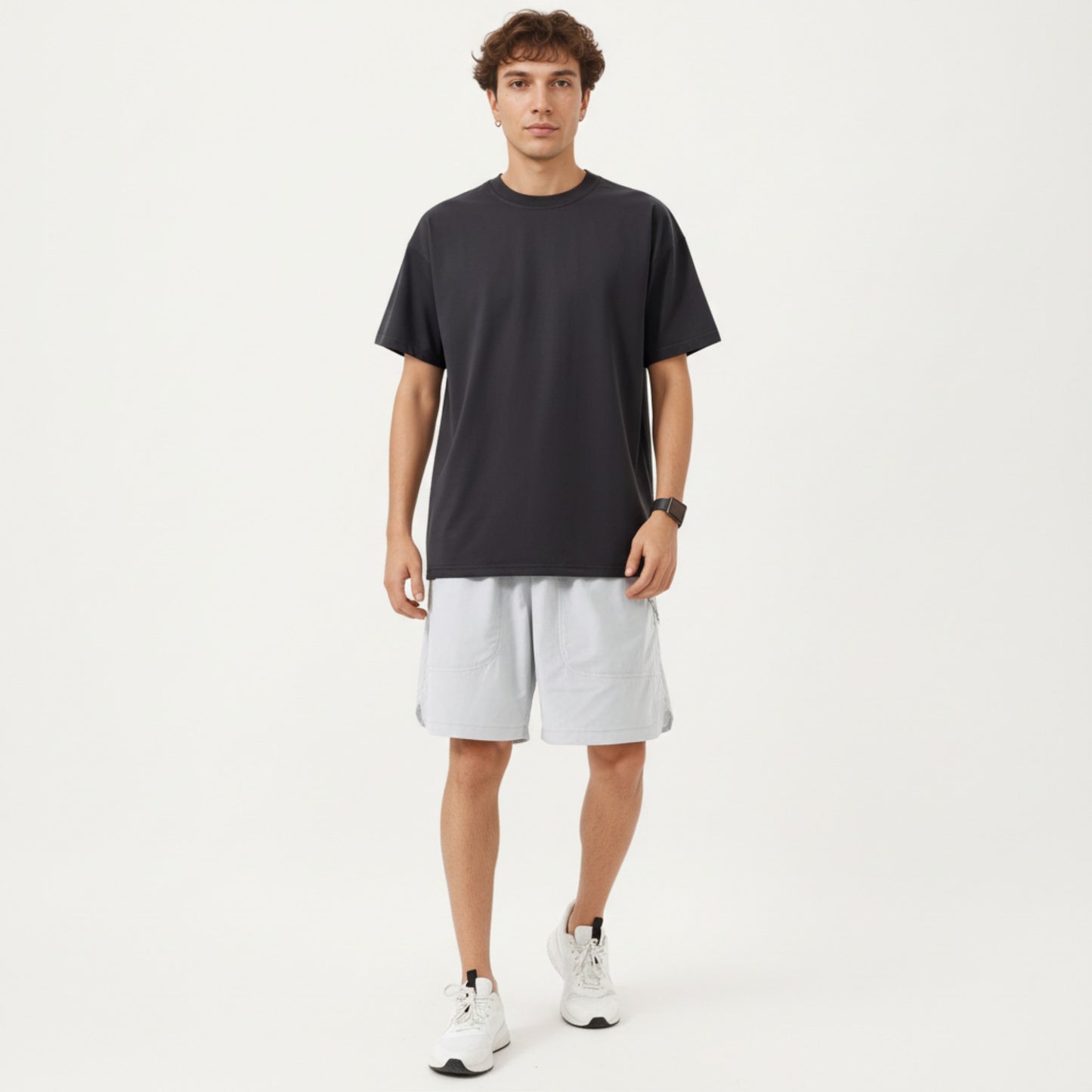 Men's Short Sleeve T-Shirt with Relaxed Fit Soft Lightweight Breathable Everyday Essential Top
