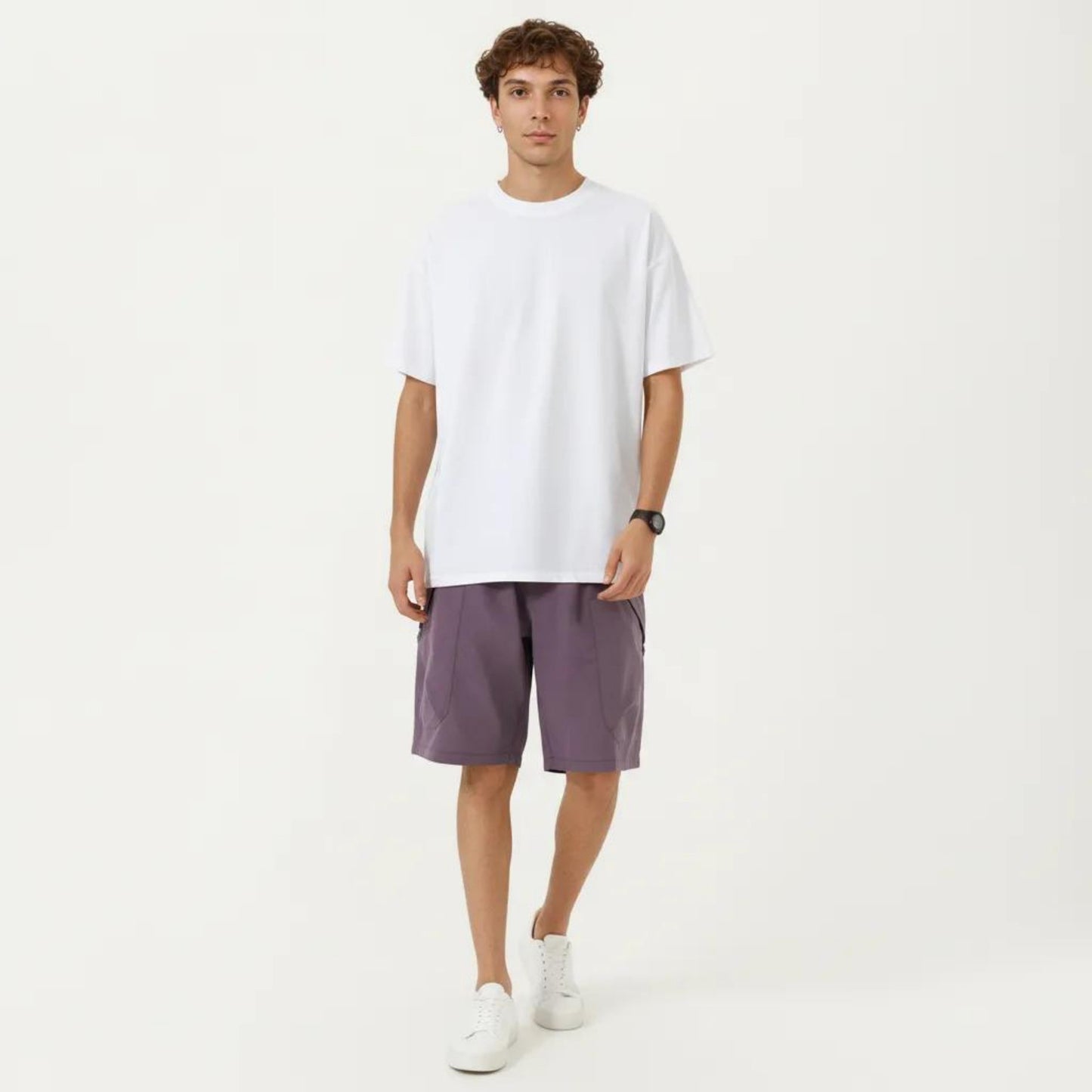 Men's Short Sleeve T-Shirt with Relaxed Fit Soft Lightweight Breathable Everyday Essential Top