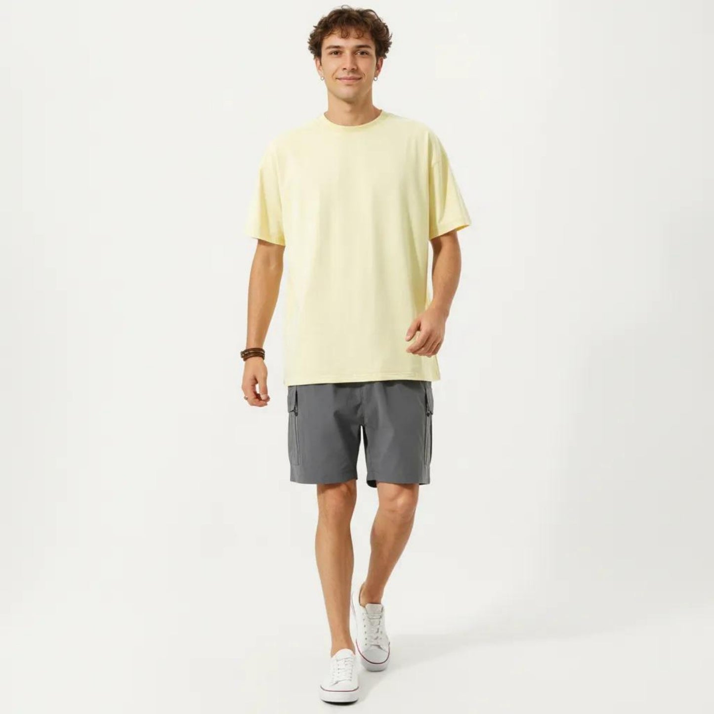 Men's Short Sleeve T-Shirt with Relaxed Fit Soft Lightweight Breathable Everyday Essential Top
