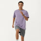 Men's Short Sleeve Oversized T-Shirt with Relaxed Fit Soft Lightweight Everyday Essential Top