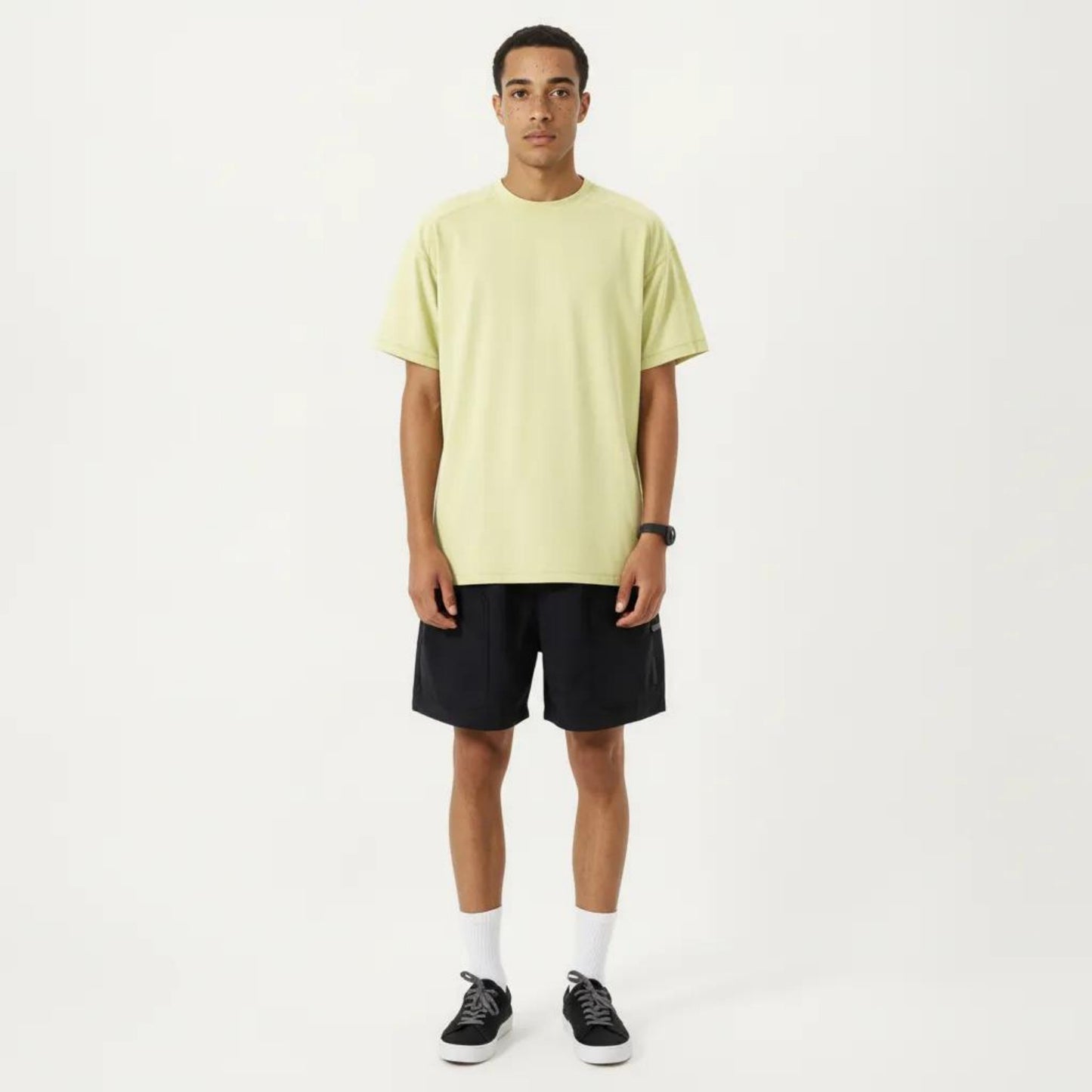 Men's Short Sleeve Oversized T-Shirt with Relaxed Fit Soft Lightweight Everyday Essential Top