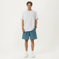 Men's Short Sleeve Basic T-Shirt with Crew Neck Lightweight Fabric and Relaxed Fit Design