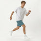 Men's Short Sleeve Basic T-Shirt with Crew Neck Lightweight Fabric and Relaxed Fit Design