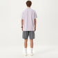 Men's Short Sleeve Athletic Polo Shirt with Zip Collar Lightweight Breathable Fabric and Relaxed Fit
