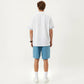 Men's Short Sleeve Athletic Polo Shirt with Zip Collar Lightweight Breathable Fabric and Relaxed Fit