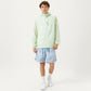 Men's Lightweight Windbreaker Jacket with Hood Full Zip Closure Chest Zipper Pocket and Elastic Cuff