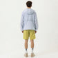 Men's Lightweight Windbreaker Jacket with Hood Full Zip Closure Chest Zipper Pocket and Elastic Cuff