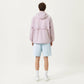 Men's Lightweight Windbreaker Jacket with Hood Full Zip Closure Chest Zipper Pocket and Elastic Cuff