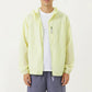 Men's Lightweight Windbreaker Jacket with Hood Full Zip Closure Chest Zipper Pocket and Elastic Cuff