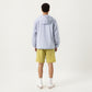 Men's Lightweight Hooded Windbreaker Jacket with Full Zip Closure Elastic Cuffs and Relaxed Fit