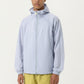 Men's Lightweight Hooded Windbreaker Jacket with Full Zip Closure Elastic Cuffs and Relaxed Fit
