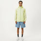 Men's Lightweight Hooded Windbreaker Jacket with Full Zip Closure Elastic Cuffs and Relaxed Fit