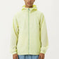 Men's Lightweight Hooded Windbreaker Jacket with Full Zip Closure Elastic Cuffs and Relaxed Fit