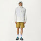 Men's Lightweight Windbreaker Jacket with Hood Full Zip Closure Panel Detail and Elastic Cuff Design