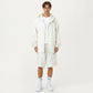 Men's Lightweight Hooded Windbreaker Jacket with Full Zip Closure Elastic Cuffs and Adjustable Hem