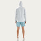 Men's Lightweight Windbreaker Jacket with Hood Full Zip Closure Zipper Pocket Detail and Relaxed Fit