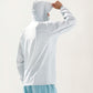 Men's Lightweight Windbreaker Jacket with Hood Full Zip Closure Zipper Pocket Detail and Relaxed Fit