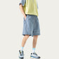 Men's Lightweight Athletic Shorts with Elastic Drawstring Waist Zipper Pocket Detail and Relaxed Fit
