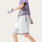 Men's Lightweight Athletic Shorts with Elastic Drawstring Waist Zipper Pocket Detail and Relaxed Fit