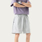 Men's Lightweight Athletic Shorts with Elastic Drawstring Waist Zipper Pocket Detail and Relaxed Fit