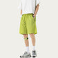 Men's Lightweight Athletic Shorts with Elastic Drawstring Waist Relaxed Fit Seam Detail Side Pocket