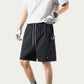 Men's Lightweight Athletic Shorts with Elastic Drawstring Waist Relaxed Fit Design and Side Pocket
