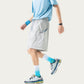 Men's Lightweight Athletic Shorts with Elastic Drawstring Waist Relaxed Fit Design and Side Pocket