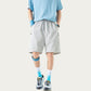 Men's Lightweight Athletic Shorts with Elastic Drawstring Waist Relaxed Fit Design and Side Pocket