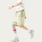 Men's Lightweight Athletic Shorts with Elastic Drawstring Waist Relaxed Fit Design and Side Pocket
