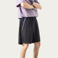 Men's Lightweight Athletic Shorts with Elastic Drawstring Waist Zipper Pocket Detail and Relaxed Fit
