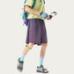 Men's Lightweight Athletic Shorts with Elastic Drawstring Waist Zipper Pocket Detail and Relaxed Fit