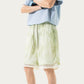 Men's Lightweight Athletic Shorts with Elastic Drawstring Waist Mesh Lining Detail and Relaxed Fit