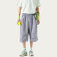 Men's Lightweight Cargo Athletic Shorts with Elastic Drawstring Waist Multi Pocket Design