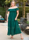 Off Shoulder Lace Maxi Dress