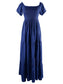 Off Shoulder Lace Maxi Dress