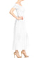 Off Shoulder Lace Maxi Dress