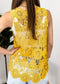 Floral Crochet Open Front Vest