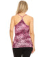 Anna-Kaci Womens Casual Leopard Print Spaghetti Strap Soft Racerback Tank Top