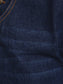 Pocket Denim Tapered Leg Overalls
