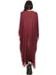 Oversized Breathable Draped Long Cardi