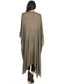 Oversized Breathable Draped Long Cardi