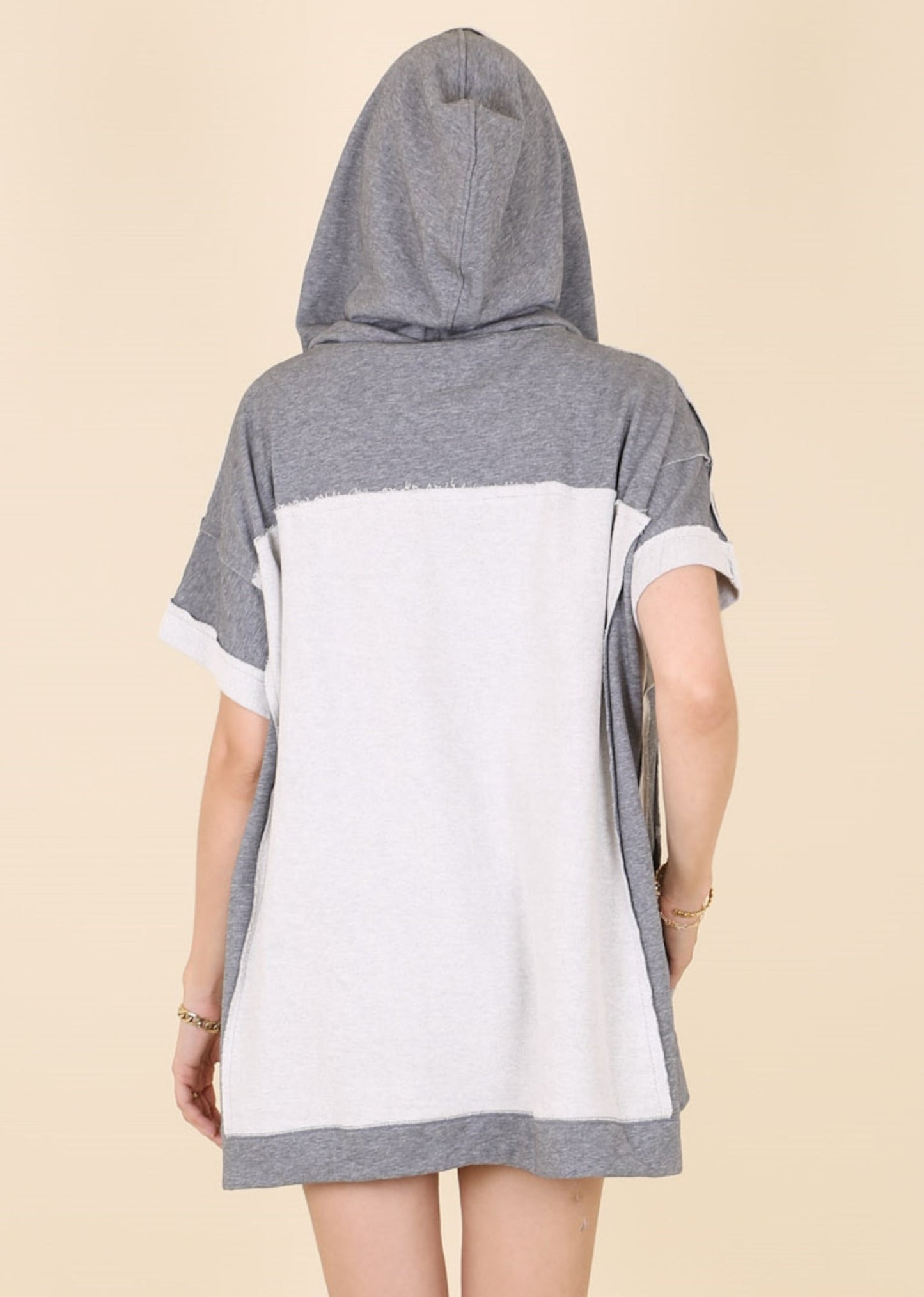 Boyfriend Short-Sleeve Hoodie