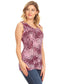Leopard Print V-Neck Tank Top