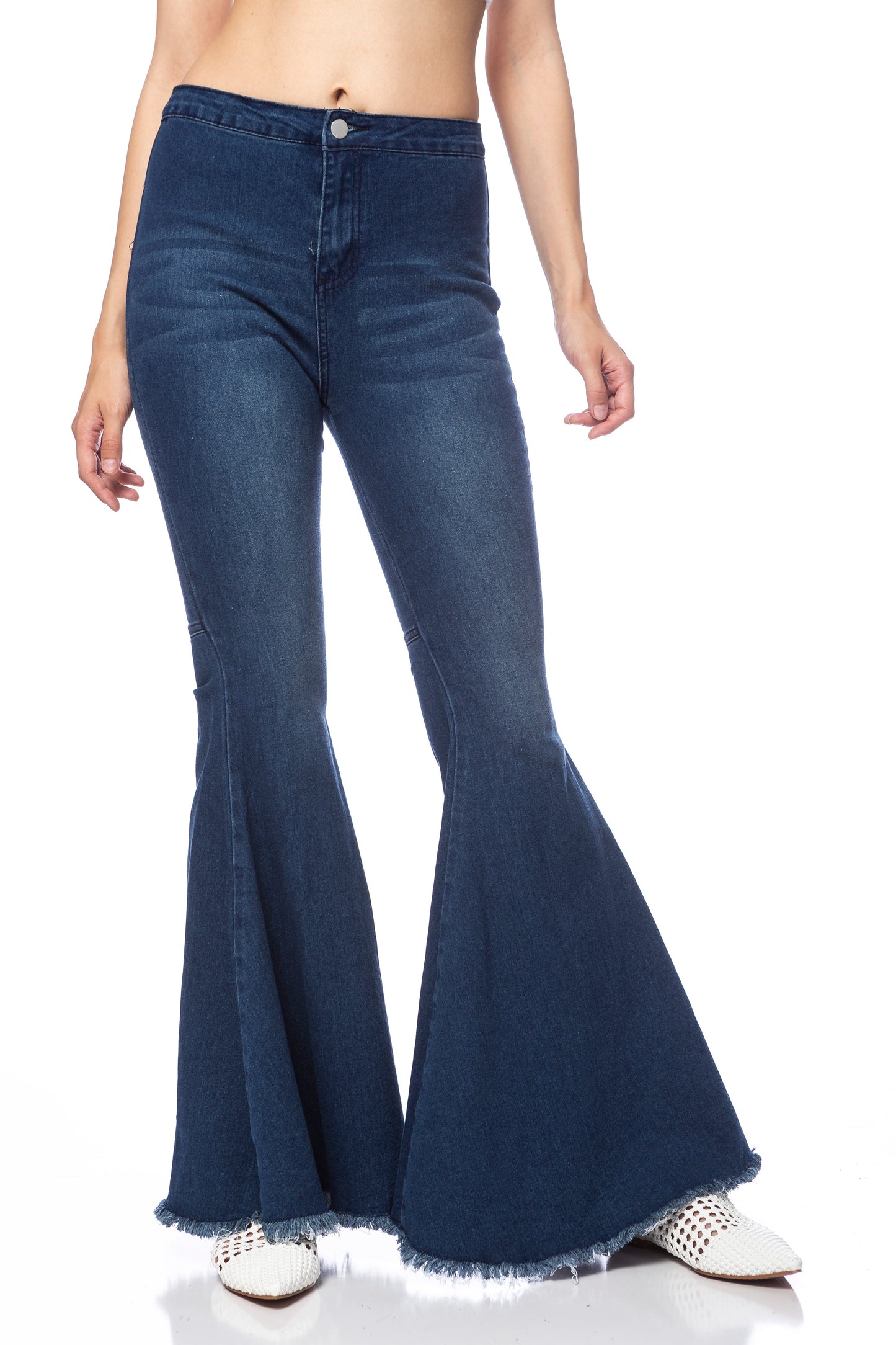 Bell Bottom High Waist Denim Jeans