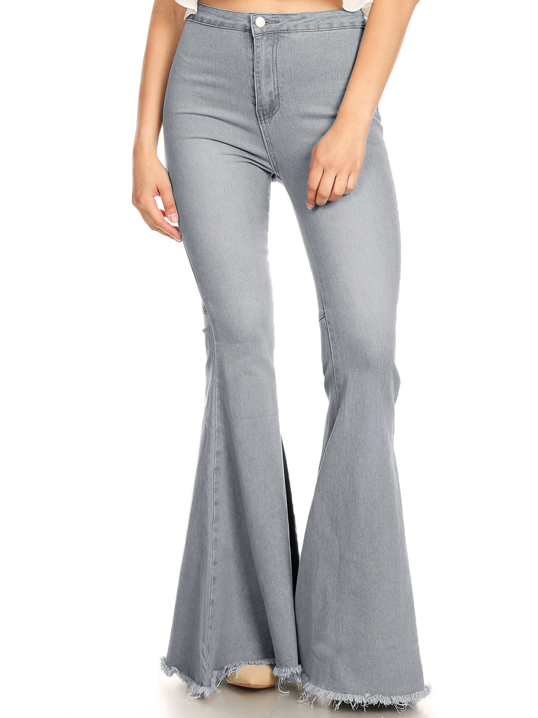 Bell Bottom High Waist Denim Jeans